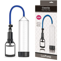 LuvPump Classiup Classic Power Pump – Large 12 Inch (Clear)